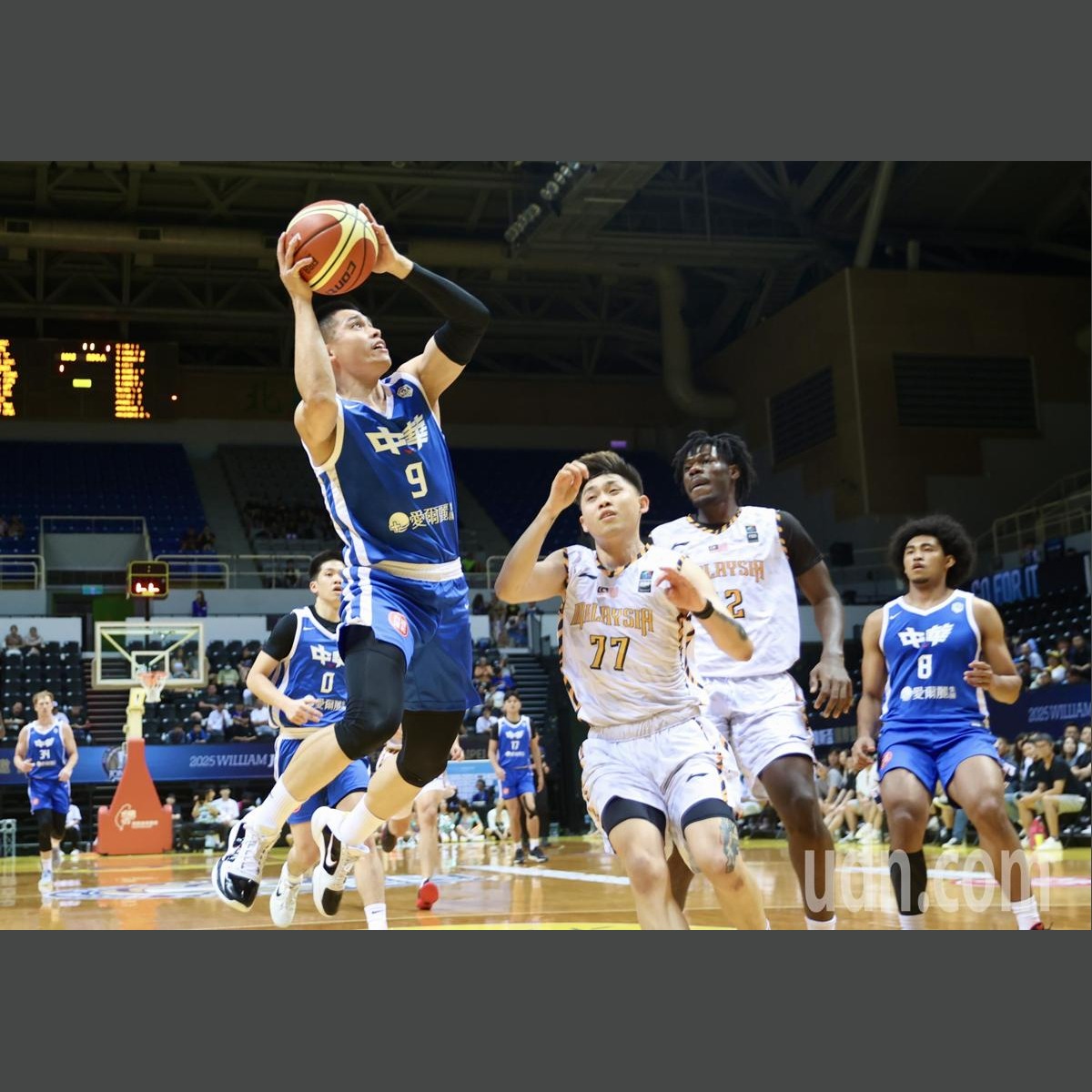 Jones Cup: Taiwan Blue Team Dominates with Four Players Scoring in Double Digits Against Malaysia